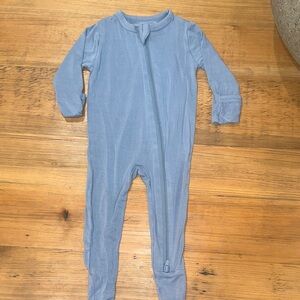 Kyte BABY Soft Blue Footie One Piece